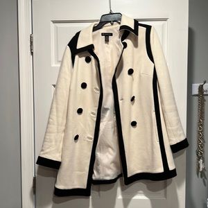 Black and white Inc. jacket. Great for going out or for work.
